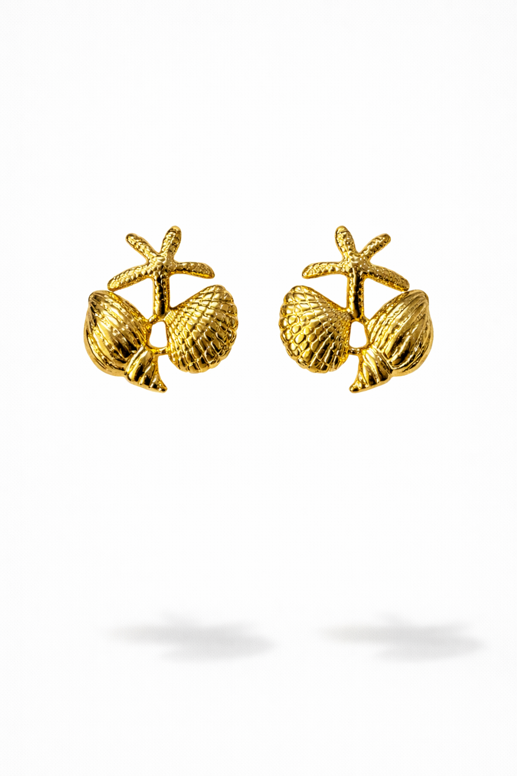 Coral Kiss Demigold Earrings