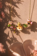Hedgehog in Bloom Necklace