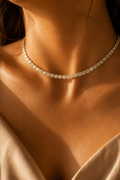 Sunspill Adjustable Tennis Necklace