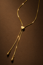 Heart Strings Attached Adjustable Necklace