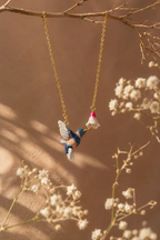 A Little Hummingbird Necklace