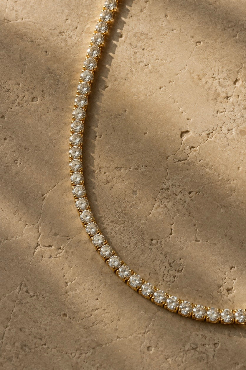 Sunspill Adjustable Tennis Necklace
