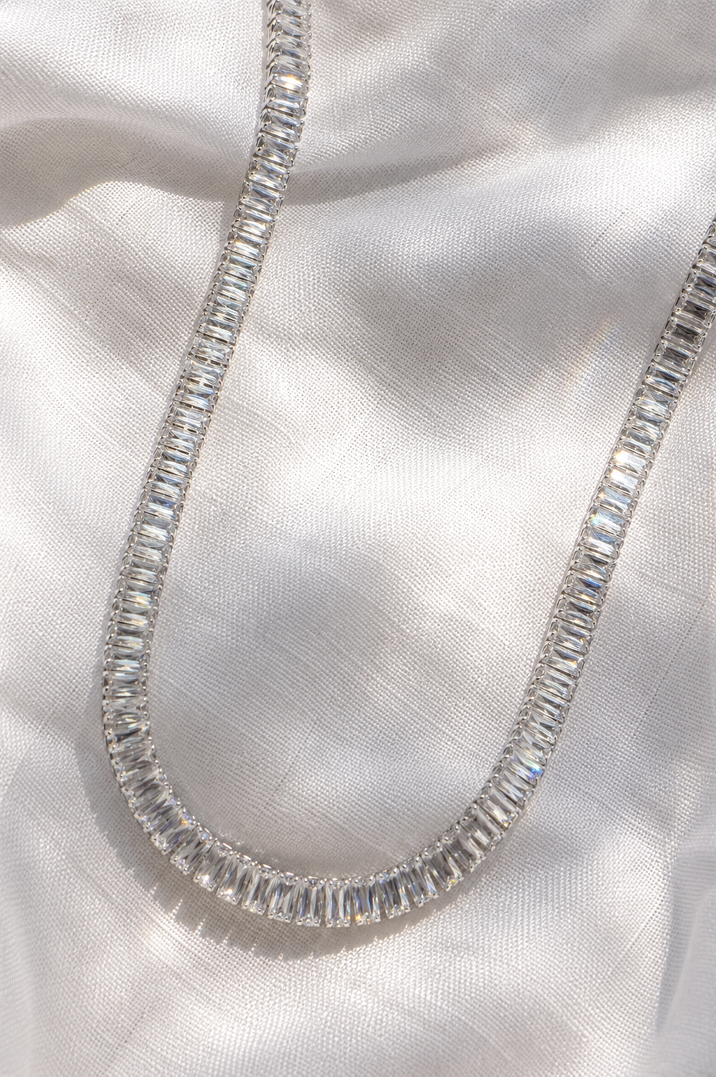 Velvet Ice Adjustable Tennis Necklace