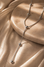 Heartline Drop Lariat Necklace