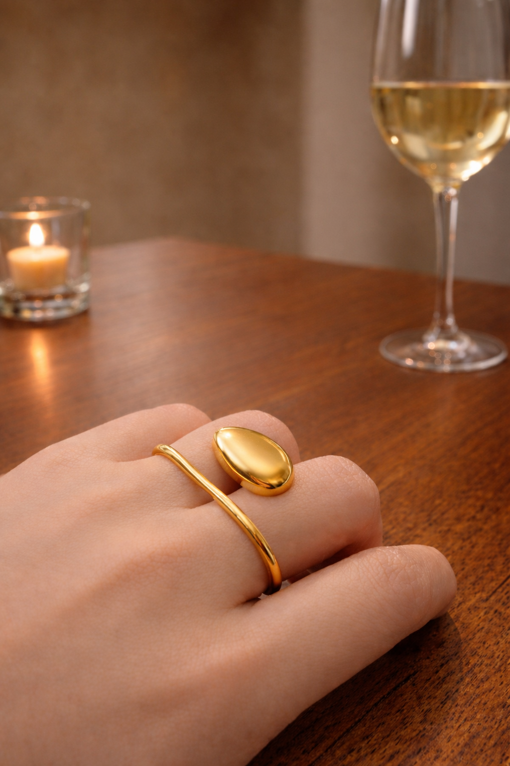 Entwine Duo Statement Ring