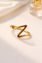 Gold Frequency Ring