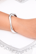 Fluid Silver Bracelet