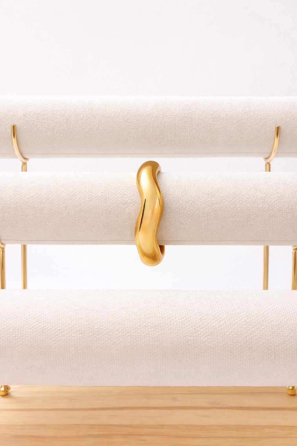 Golden Wave Bracelet