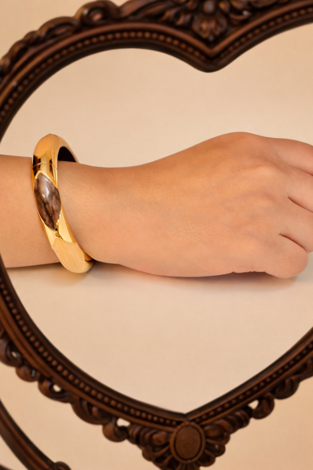 Mocha Dune Bangle Bracelet