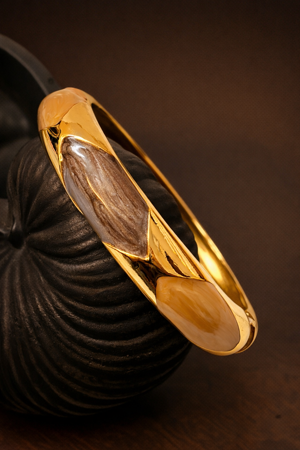 Mocha Dune Bangle Bracelet