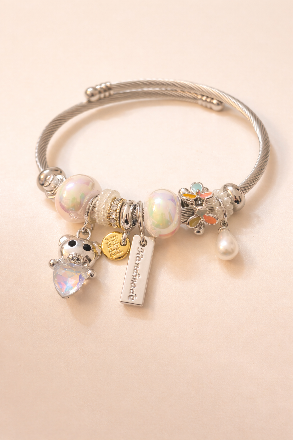 Ivory Whimsy Pandora Bracelet