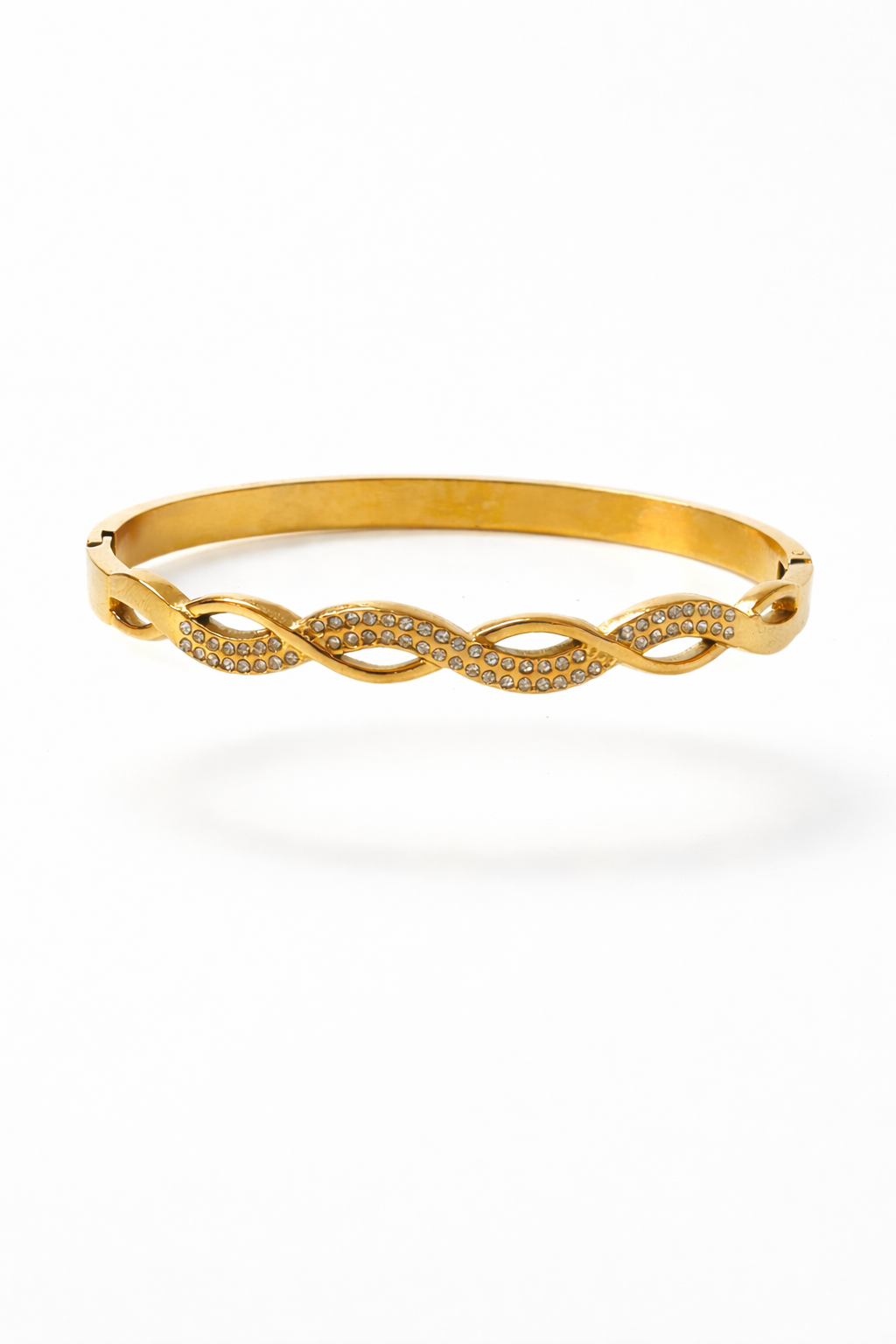 Diamond Ripple Demigold Bracelet