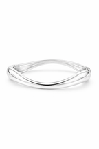 Fluid Silver Bracelet