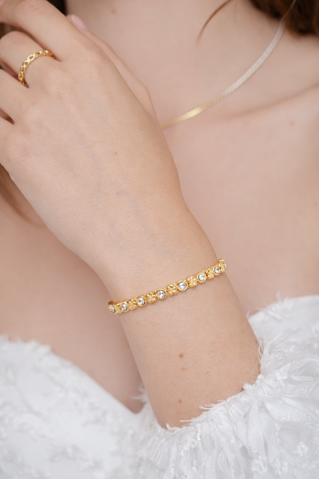 Sakura Demigold Bracelet