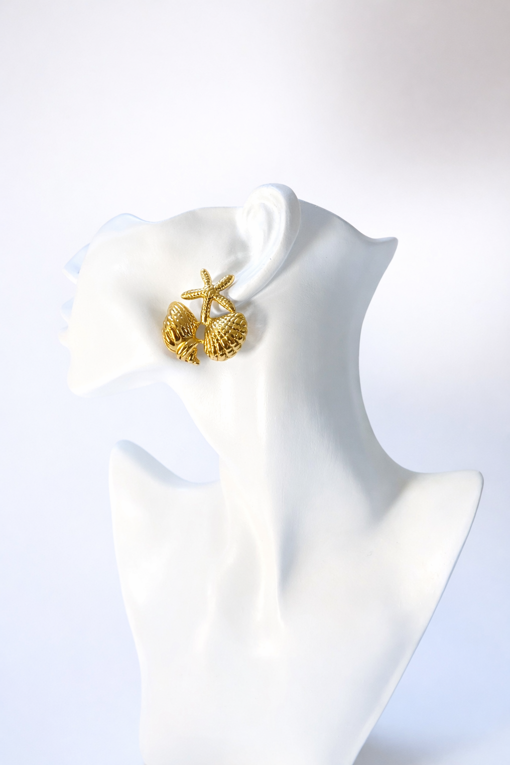 Coral Kiss Demigold Earrings