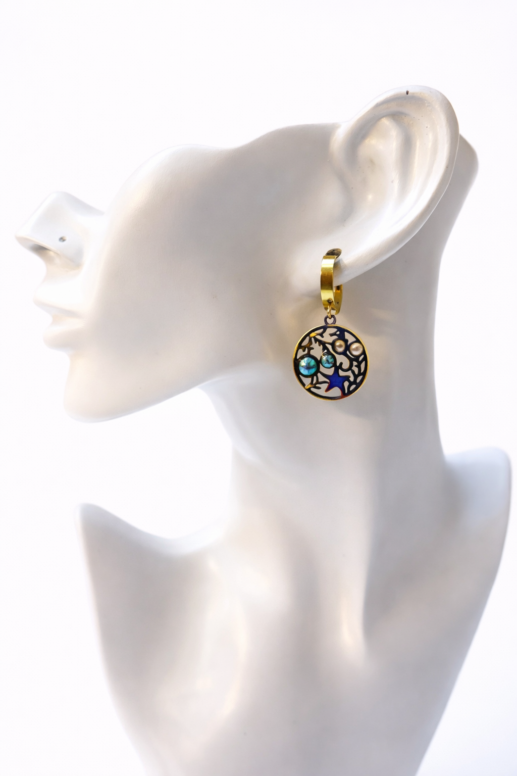 Space Babe Hoop Earrings