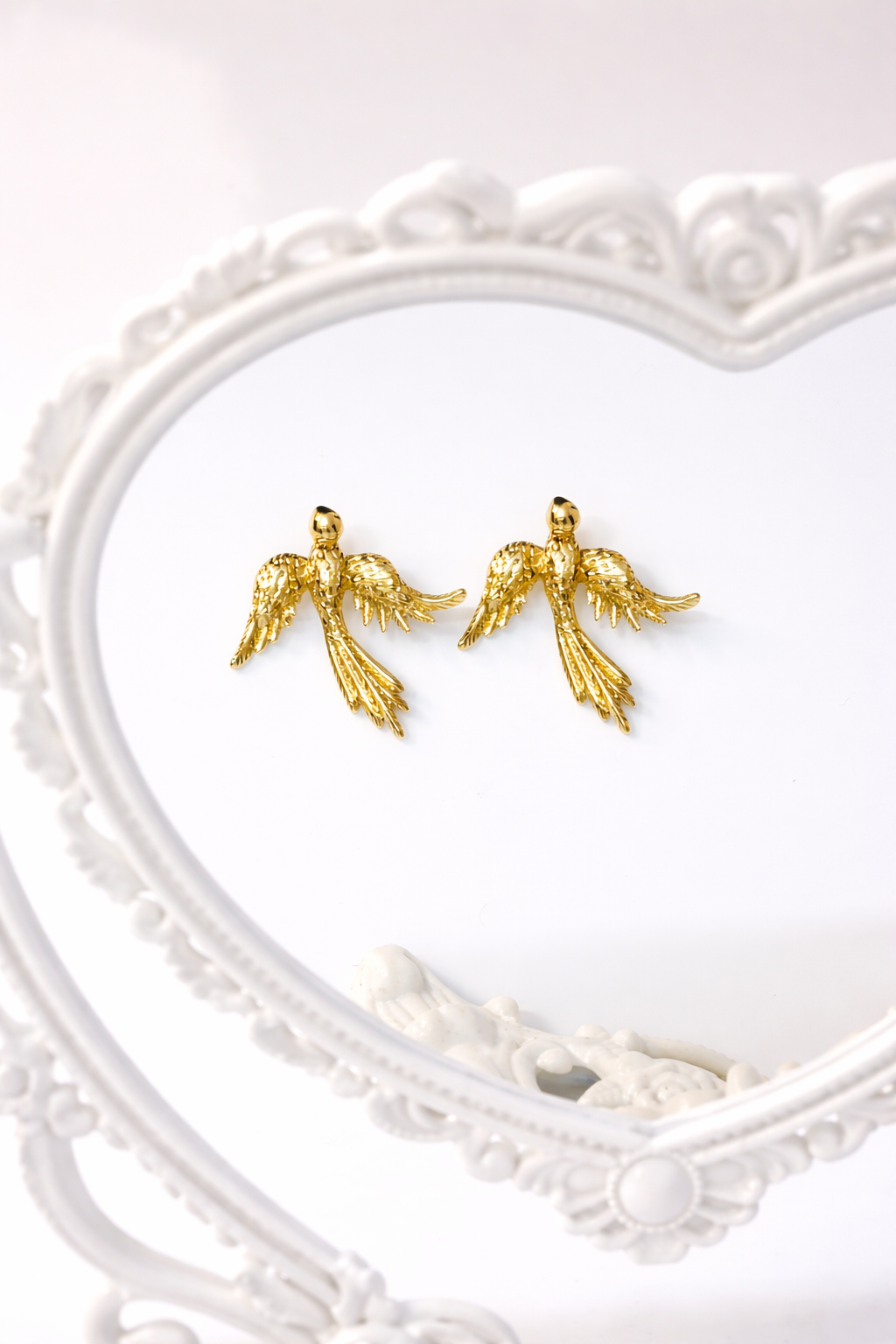Bird-Core Statement Earrings