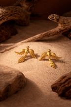 Bird-Core Statement Earrings
