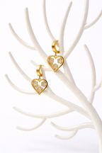 Blooming Heart Earrings