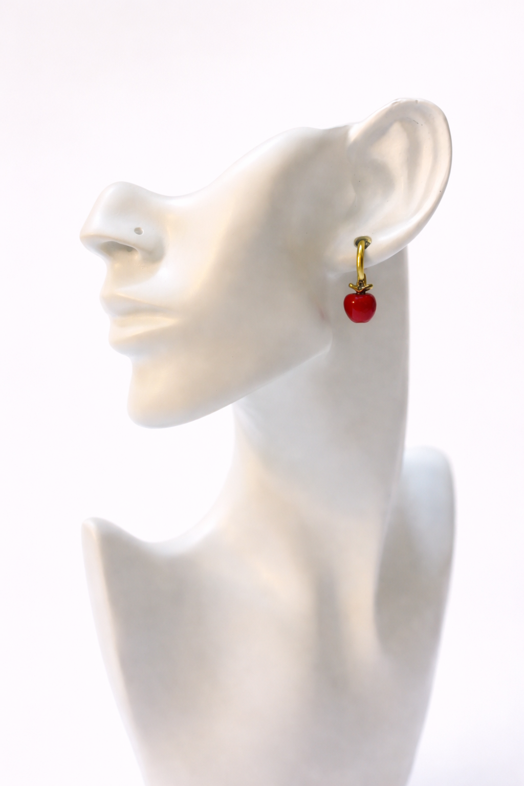 Apple of My Eyes Hoop Earrings