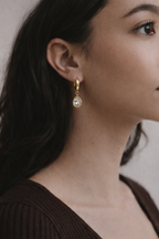 Dewdrop Glow Demigold Earrings