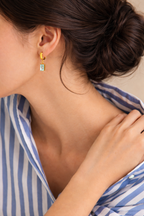 Elegant Diva Hoop Earrings