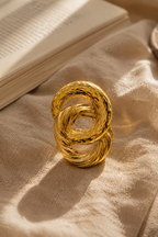 Golden Union Adjustable Ring