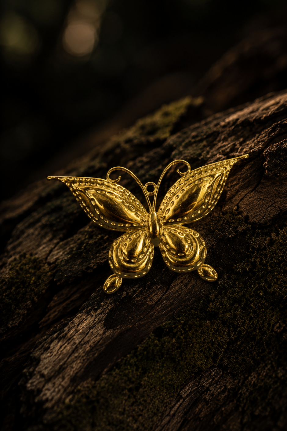Golden Metamorph Adjustable Ring
