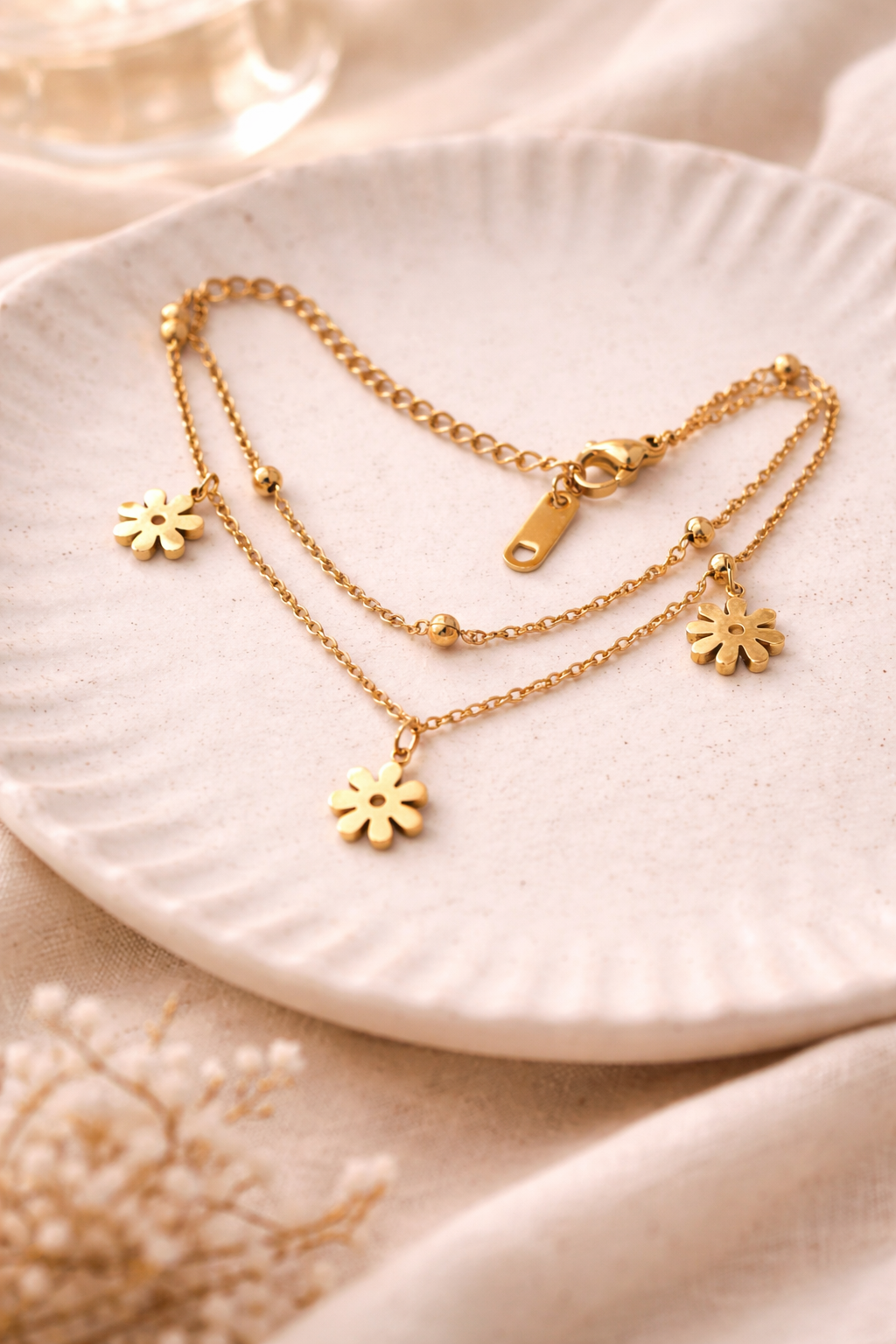 Fleur de Daisy Layered Bracelet