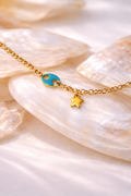 Minimal Gold Star Charm Bracelet