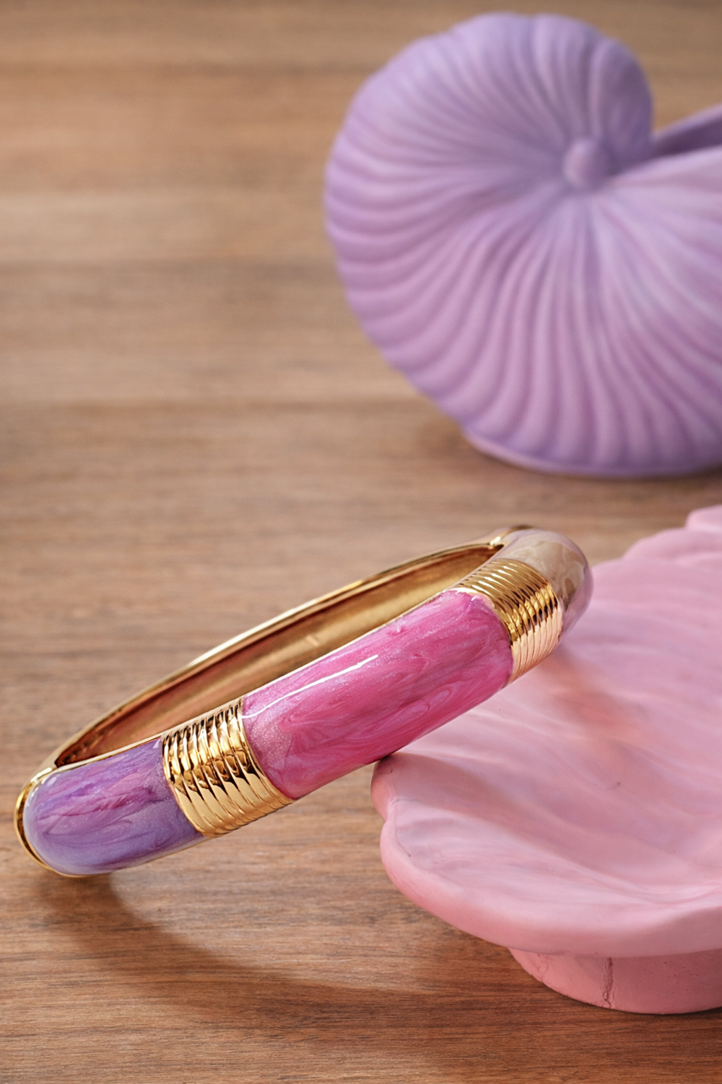 Berry Royale Statement Bangle Bracelet