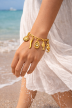 Sea Life Charm Chain Bracelet