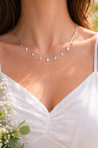 Silver Aura Flow Necklace