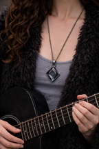 Black Ice Diamond Necklace