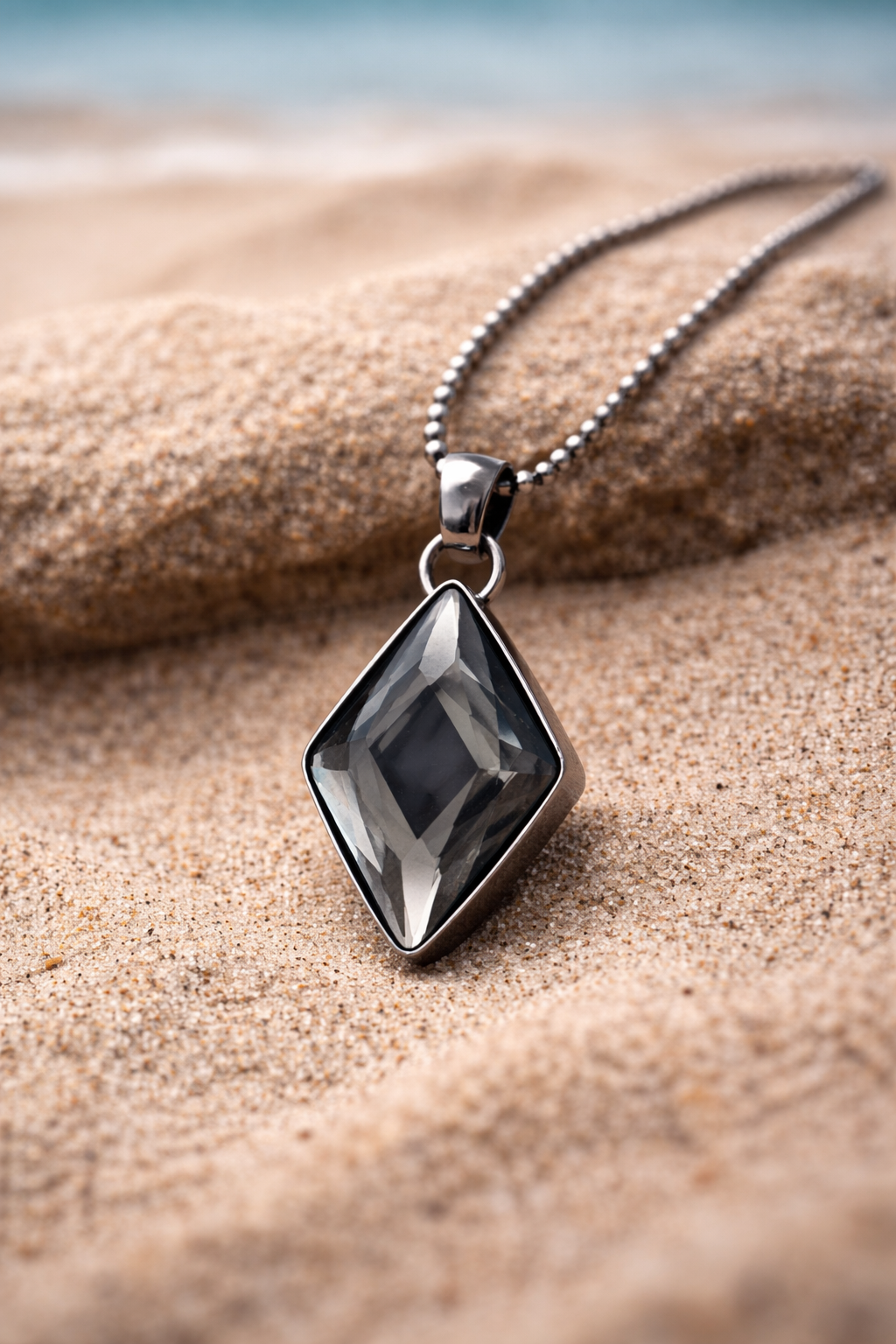 Black Ice Diamond Necklace