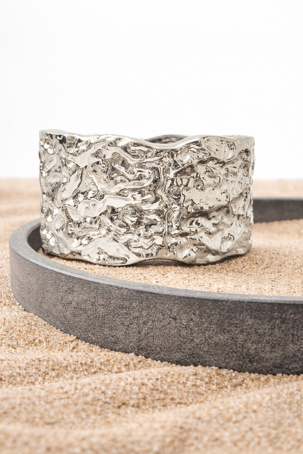 Silver Wrap Edit Cuff