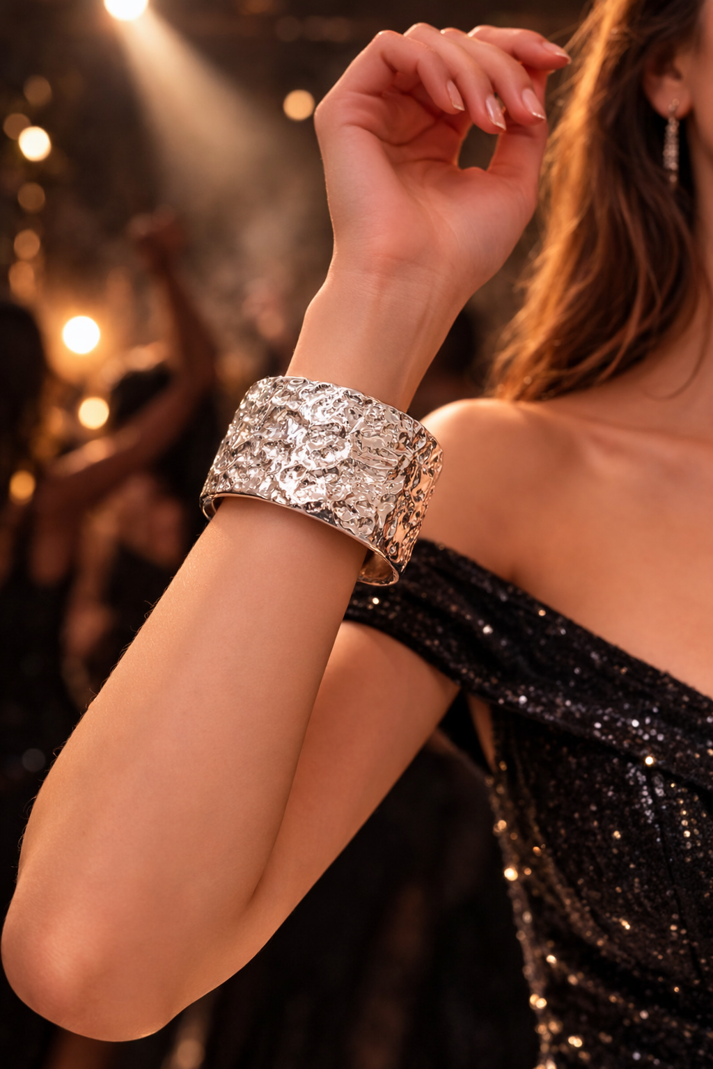 Silver Wrap Edit Cuff