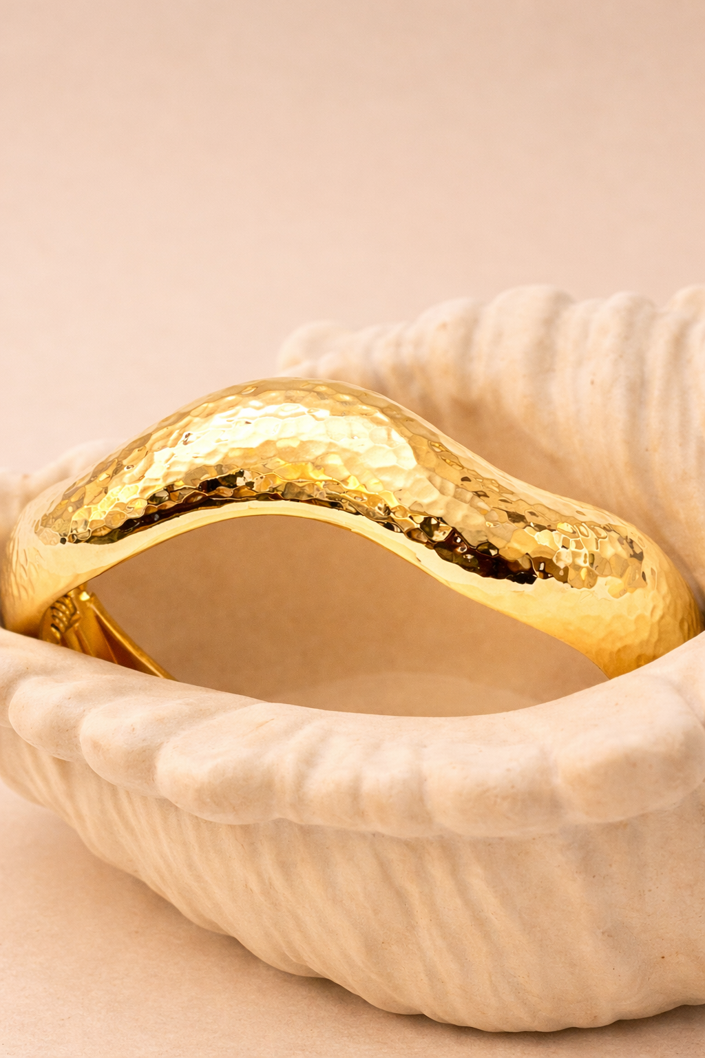 Golden Ripple Bracelet