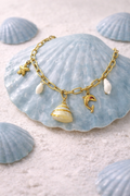 Mermaid Energy Gold Necklace