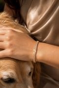 Afterglow Adjustable Tennis Bracelet