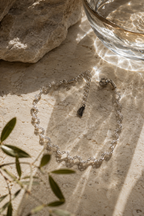 Silver Ripple Anklet