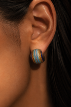 Santorini Spark Diamond Hoops