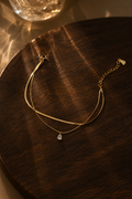 Golden Dusk Anklet