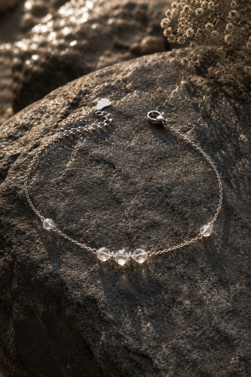 Afterglow Crystal Anklet