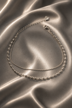 Silver Muse Anklet