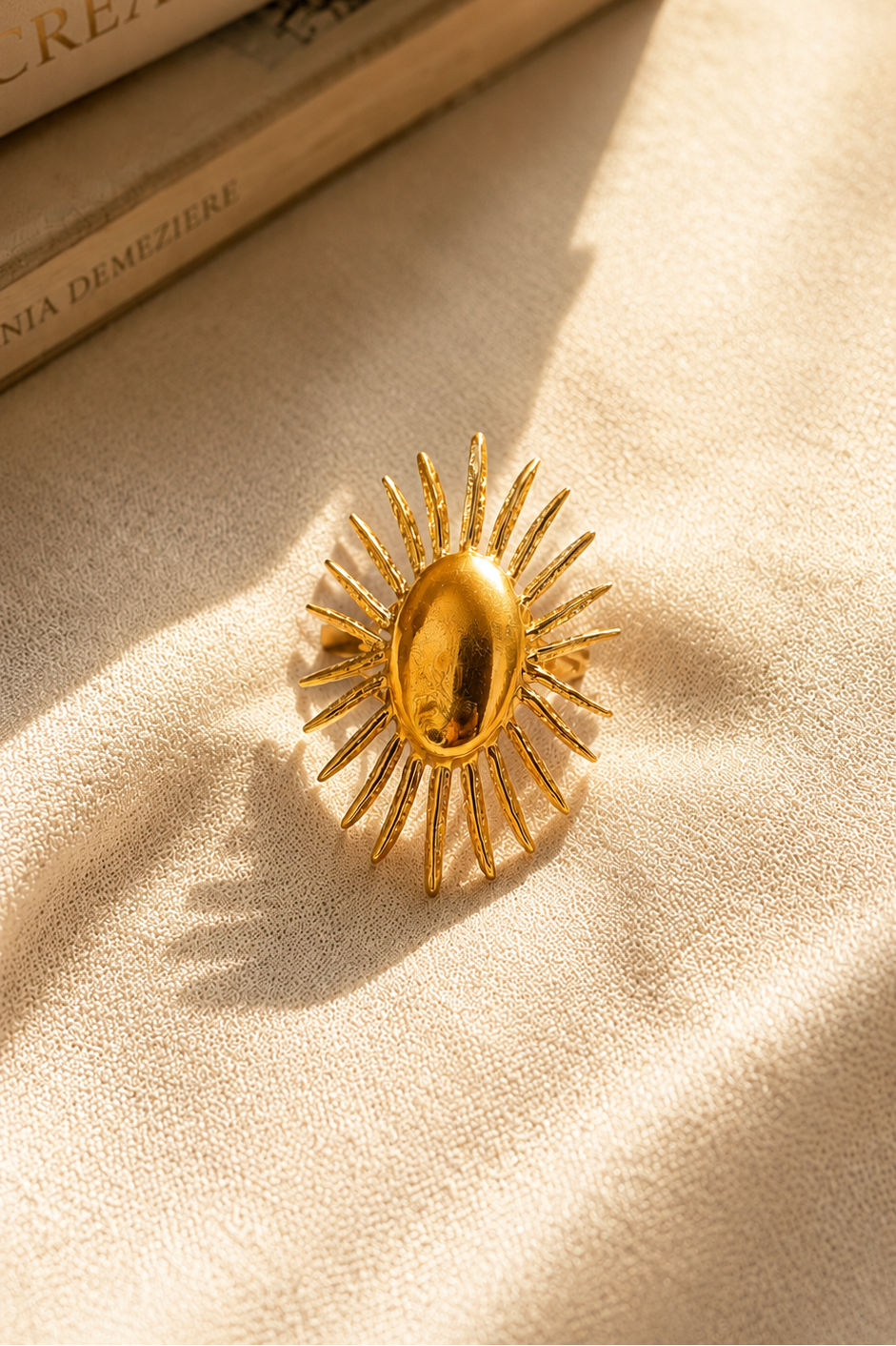 Solar Muse Adjustable Ring