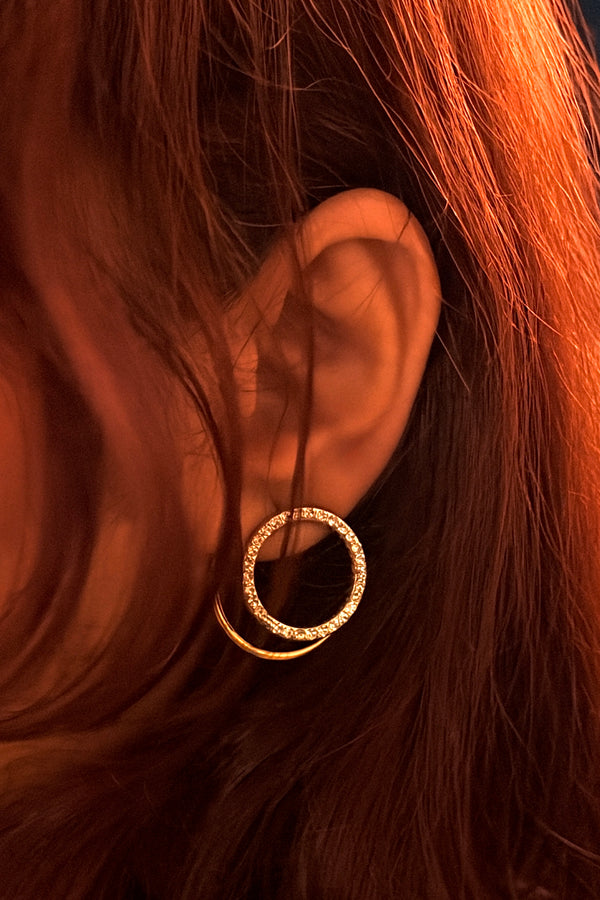 Caught in a Loop Earrings